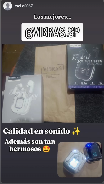 Opinión cliente Vibras Store