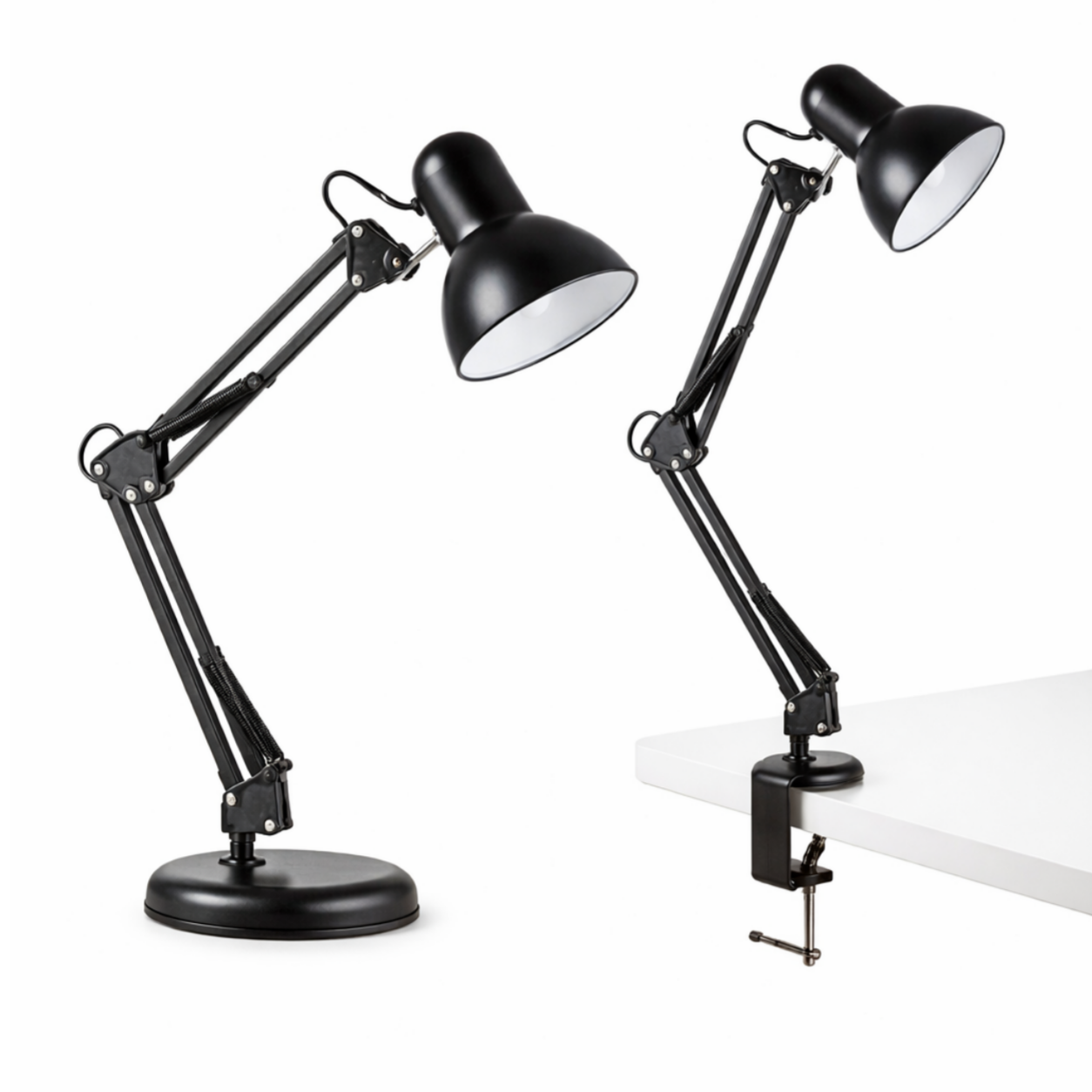 Velador de escritorio con base y morza