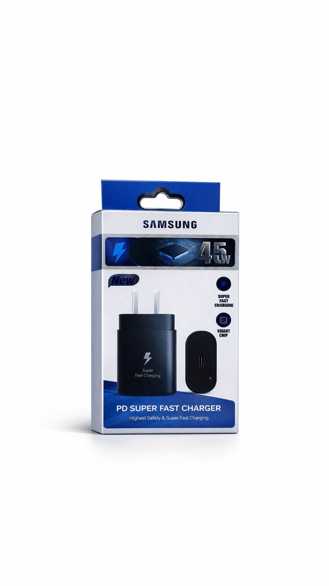 Cabezal Súper Carga Rápida 45W Tipo C